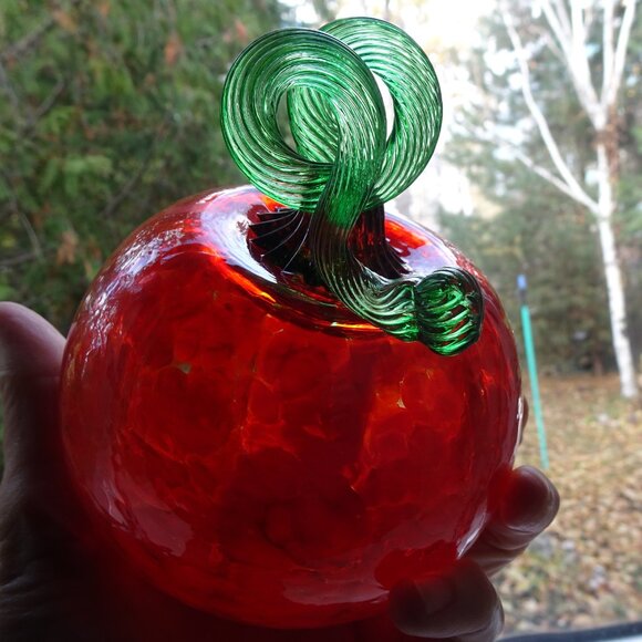 Vintage Glass Pumpkin - Picture 6 of 11